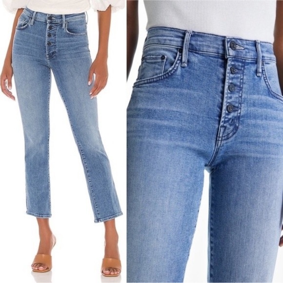 Mother Pixie Insider Ankle Jeans “Group Bathing”. Size 26. - Picture 3 of 14